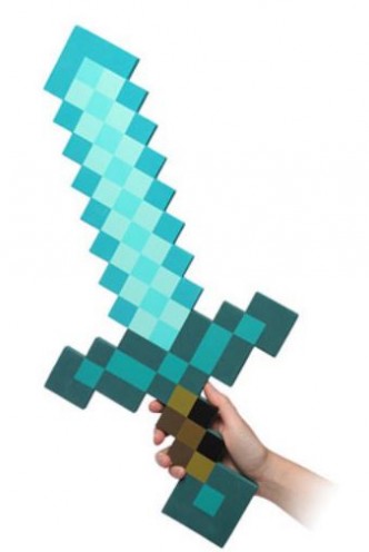 Minecraft - Espada Diamante 65 cm