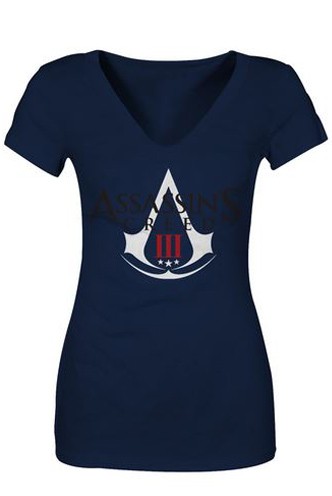 Camiseta - Assassin´s Creed III - "Crest Logo" CHICA