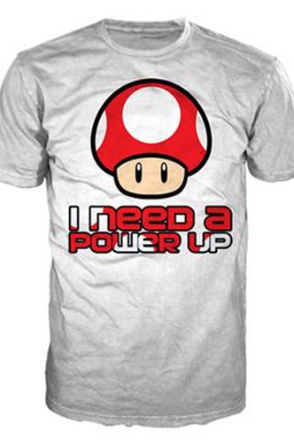 Camiseta - Nintendo "I Need A Power Up"