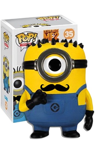 Pop! Movies: Despicable ME - Carl Mustache "Exclusive"