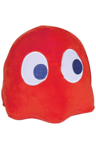 Peluche - PAC-MAN: Fantasma "Blinky" ¡Con Sonido! 10cm.