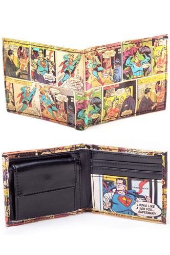 Cartera - Superman "Classic Cómic" Vintage