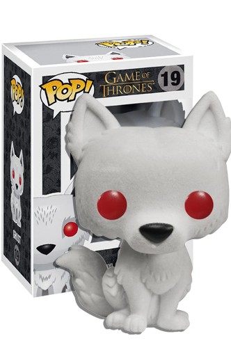 Pop! TV: Game of Thrones - Ghost "Flocked" Exclusive!