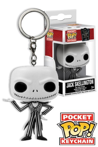 Pop! Keychain Disney: Pesadilla antes de Navidad - Jack Skellington