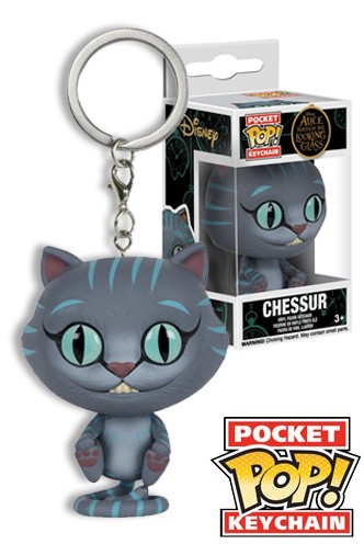 Pop! Keychain: Disney - Alice Through. Chessur