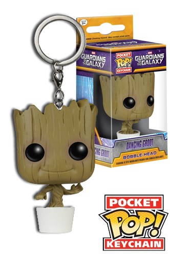 Pocket Pop! Keychain: Guardianes de la Galaxia Vol.1 "Dancing Groot"