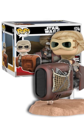 POP! Star Wars Episodio VII - Rey con Speeder Exclusivo