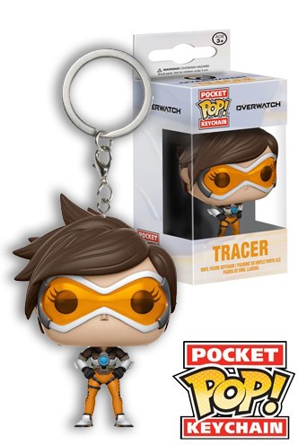 Pocket Pop! Keychain: Overwatch - Tracer