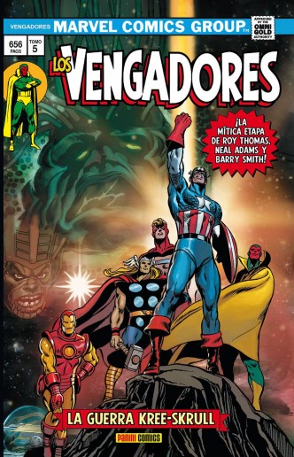 Los Vengadores. La Guerra Kree-Skrull (Marvel Gold)