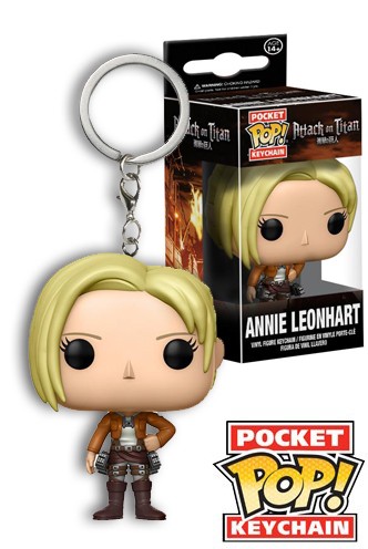 Pop! Keychain: Ataque a los Titanes - Annie Leonhart