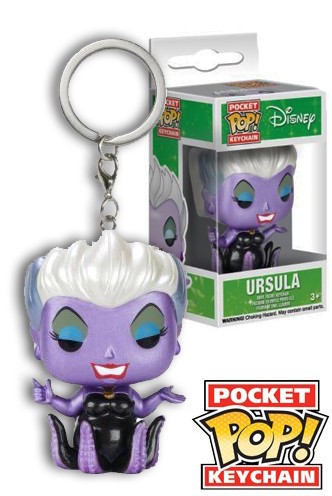 Pop! Keychain: Disney - Usula Metallic Exclusivo