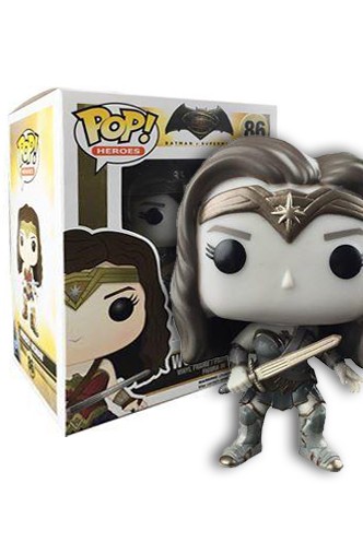 Pop! Heroes: Batman vs Superman - Wonder Woman B&W