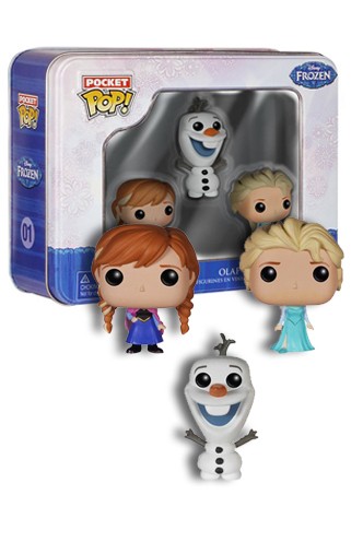 Pocket Pop! Lata Disney: Frozen - Elsa, Anna y Olaf