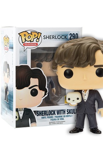 Pop! TV: Sherlock - Sherlock con calavera Exclusivo