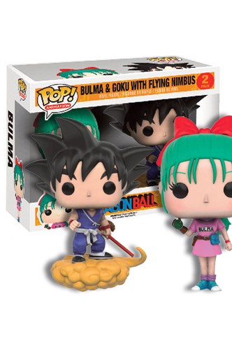 Pop! Animation: Dragon Ball - Bulma & Goku Pack 2