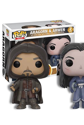 Pop! Movies: The Lord of the Rings - Aragorn & Arwen Pack 2 SDCC17