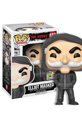 Pop! TV: Mr. Robot - Elliot Alderson unmasked SDCC 2017