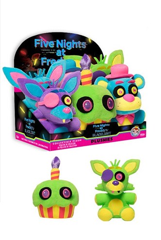 Five Nights At Freddy's - Peluches Blacklight