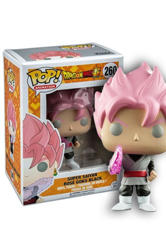 Pop! Anime: Dragon Ball Super - Goku Super Saiyan Rose Black Exclusivo