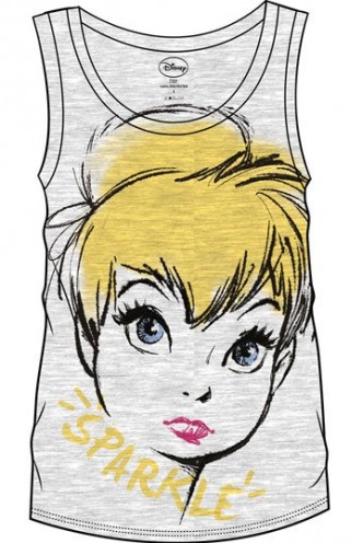 Disney - Camiseta Chica Tank Top Sublimation Tinkerbell