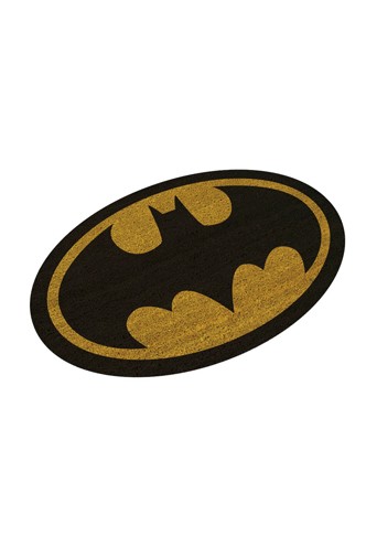 DC COMICS - LOGO BATMAN FELPUDO OVALADO