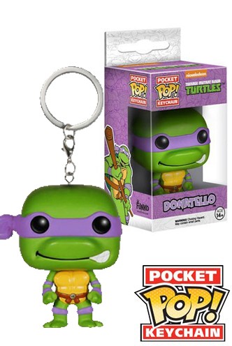 Pop! Keychain: Tortugas Ninja - Donatello