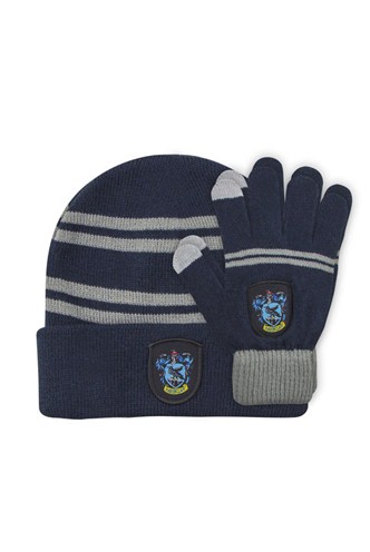 Harry Potter - Guantes y gorro Ravenclaw niños