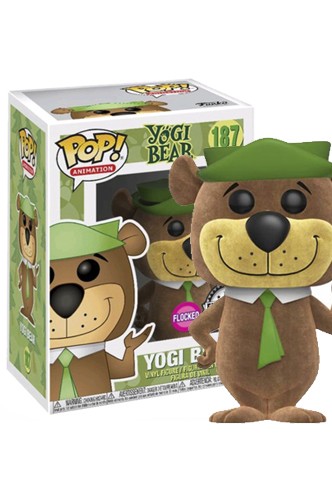 Pop! TV: Hanna Barbera - Yogi Bear Flocked Exclusive