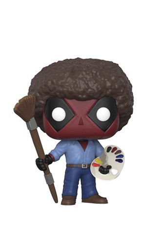 Pop! Marvel: Deadpool - Bob Ross Parody