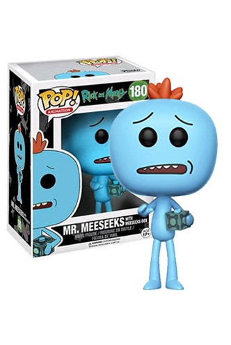 Pop! Animation: Rick y Morty - Mr. Meeseeks con Meeseks Box Limitada