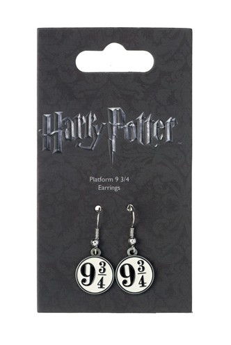 Harry Potter - Pendientes Platform 9 3/4 (plateado)