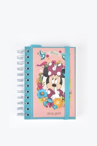 Disney - Agenda Escolar 2018/2019 Wire-O Mickey Minnie