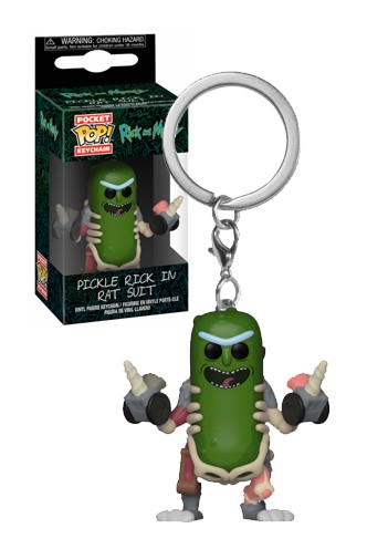 Pop! Keychain: Rick & Morty - Rick in Rat Suit