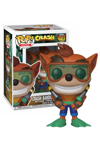 Pop! Games: Crash Bandicoot S2 - Crash w/ Scuba