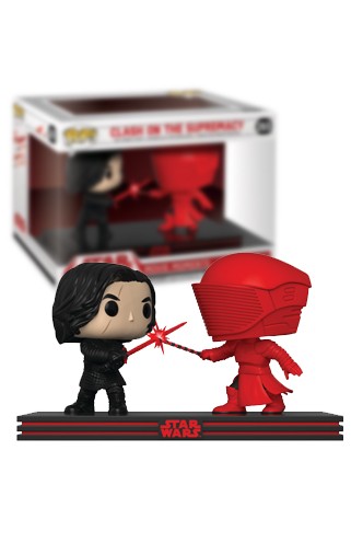 Pop! Star Wars Movie Moment: The Last Jedi - Kylo & Praetor Clash on the Supremacy