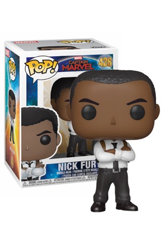 Pop! Marvel: Captain Marvel - Nick Fury