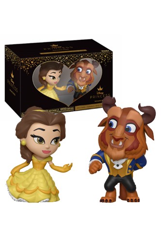 Mini Vinyl Figures: 2PK - Beast & Belle