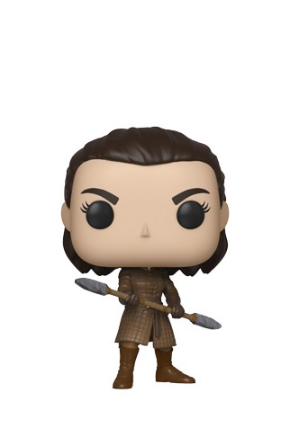 Pop! TV: Juego de Tronos - Arya Stark w/Two Headed Spear