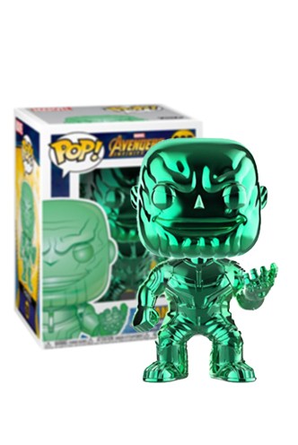 Pop! Marvel: Infinity War - Thanos Chrome Verde Exclusivo