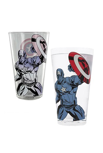 Marvel - Vaso Capitán America