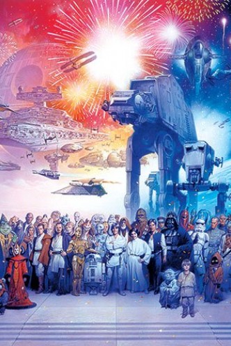 Póster Star Wars Universe