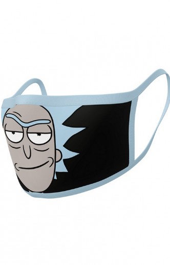 Facial-Mask - Rick & Morty (Rick) x2 Pack