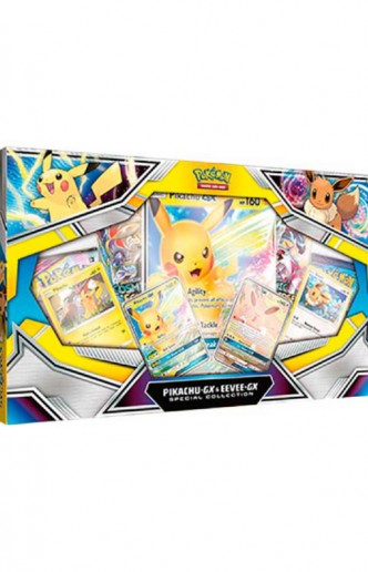 Pokemon Colección Especial Pikachu-GX y Eevee-GX