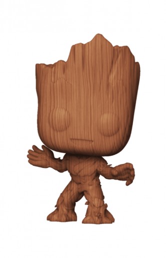 Pop! Marvel: Guardianes de la Galaxia Vol.2 - Groot (Wood) Ex