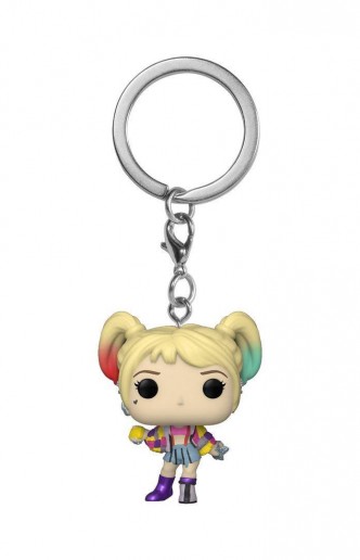 Pop! Keychain: Birds of Prey - Harley Quinn (Caution Tape)