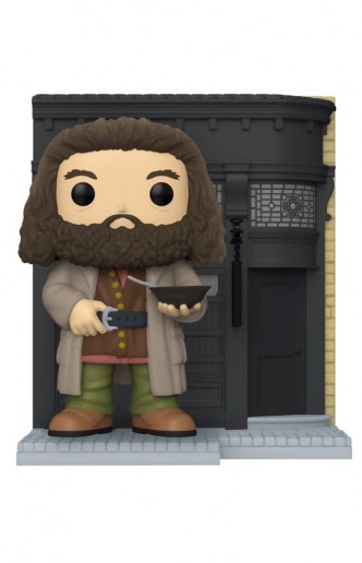 Pop! Deluxe: HP Diagon Alley- Hagrid w/ Leaky Cauldron 6" Ex RG