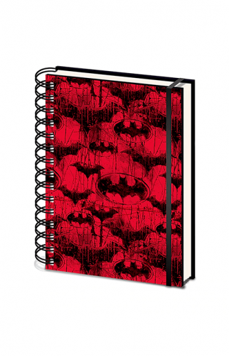 Batman - Libreta A5 (Logo rojo)