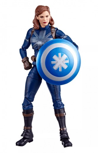 Marvel - What If ...? - Figura Captain Carter Steal Suit  Marvel Legends (Edición limitada) 