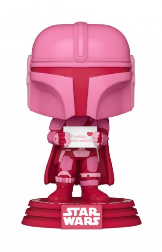 Pop! Star Wars: Valentines - Mandalorian 