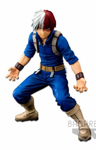 My Hero Academia - Figura Shoto Todoroki (Brush) World Fig Mod Academy